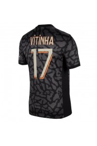 Paris Saint-Germain Vitinha Ferreira #17 Jalkapallovaatteet Kolmaspaita 2023-24 Lyhythihainen
